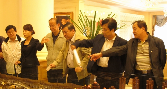 沈阳市皇姑区人大代表视察中海寰宇天下项目
