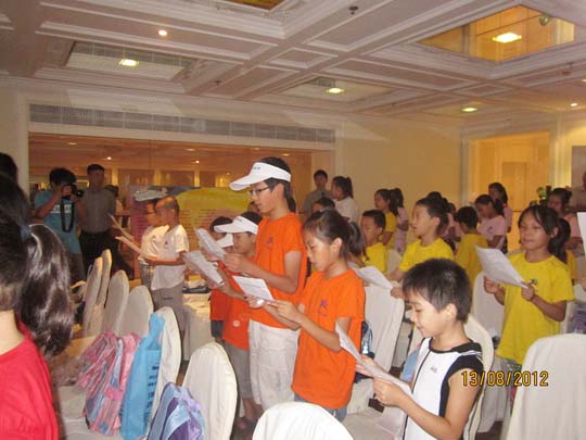 西安2012中海社区小小业主物管体验营完美落幕
