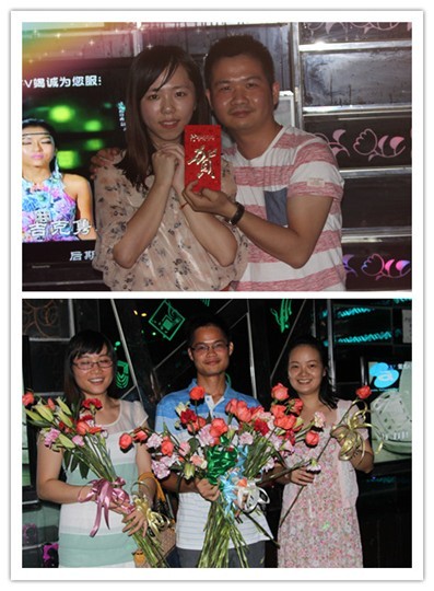 南昌公司组织员工生日会主题活动