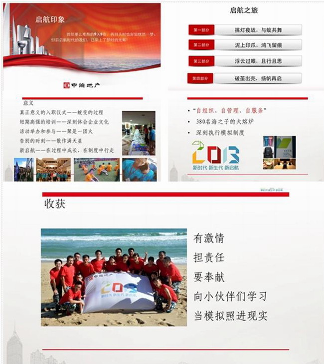 厦门公司2013海之子启航班汇报会暨青年突击队成立仪式顺利举行