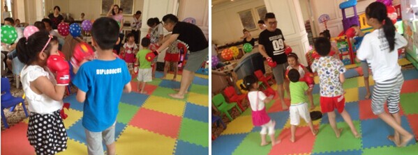 上海中海·溪岸澜庭—Baby！Fighting！看澜庭小宝玩转搏击操