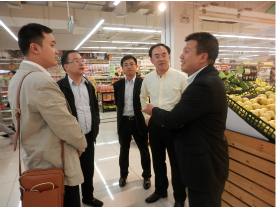 珠海中海地产商业运营团队赴东莞考察SPAR超市及其配送中心
