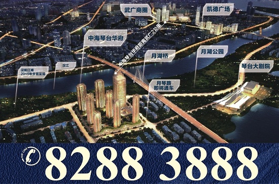 武汉中海琴台华府新品3栋，6000享6万，4月全城首发！